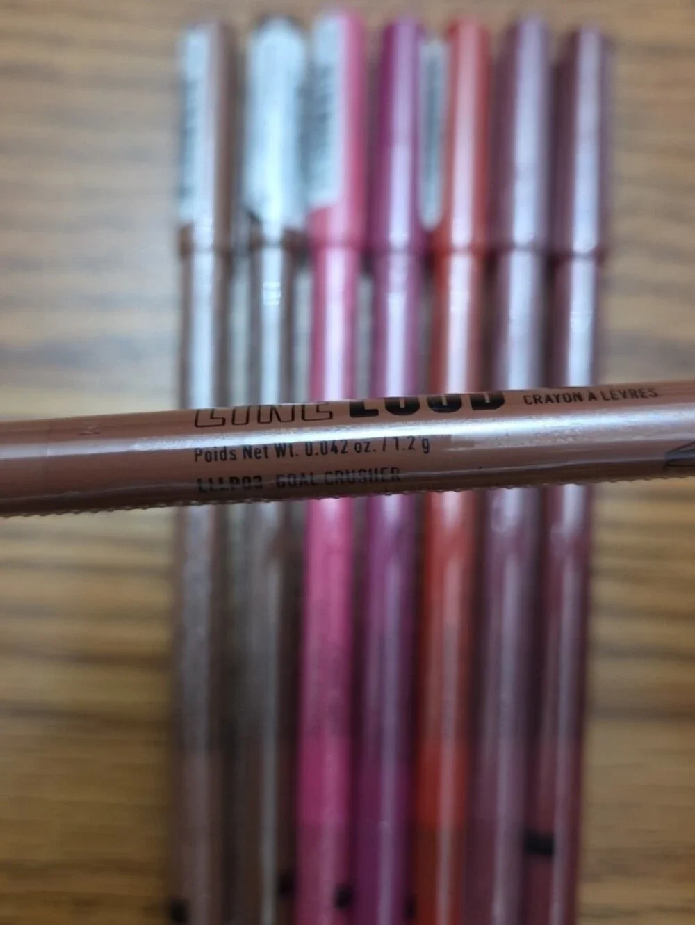 8 NEW NYX Professional Makeup Line Loud Longwear Lip Liner Bundle